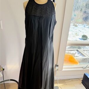 Elegant Black Sleeveless Dress MARELLA